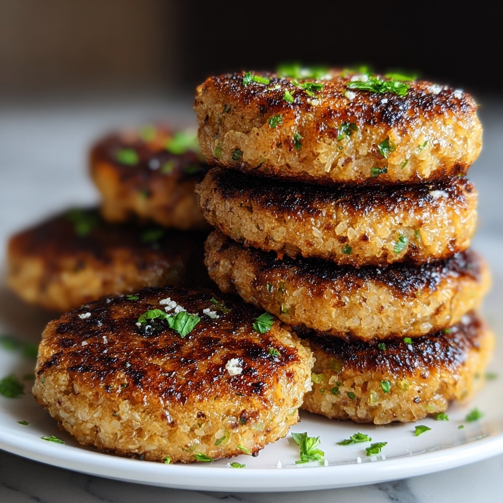 Air Fryer Chicken Rissoles Recipe - Recipe Image