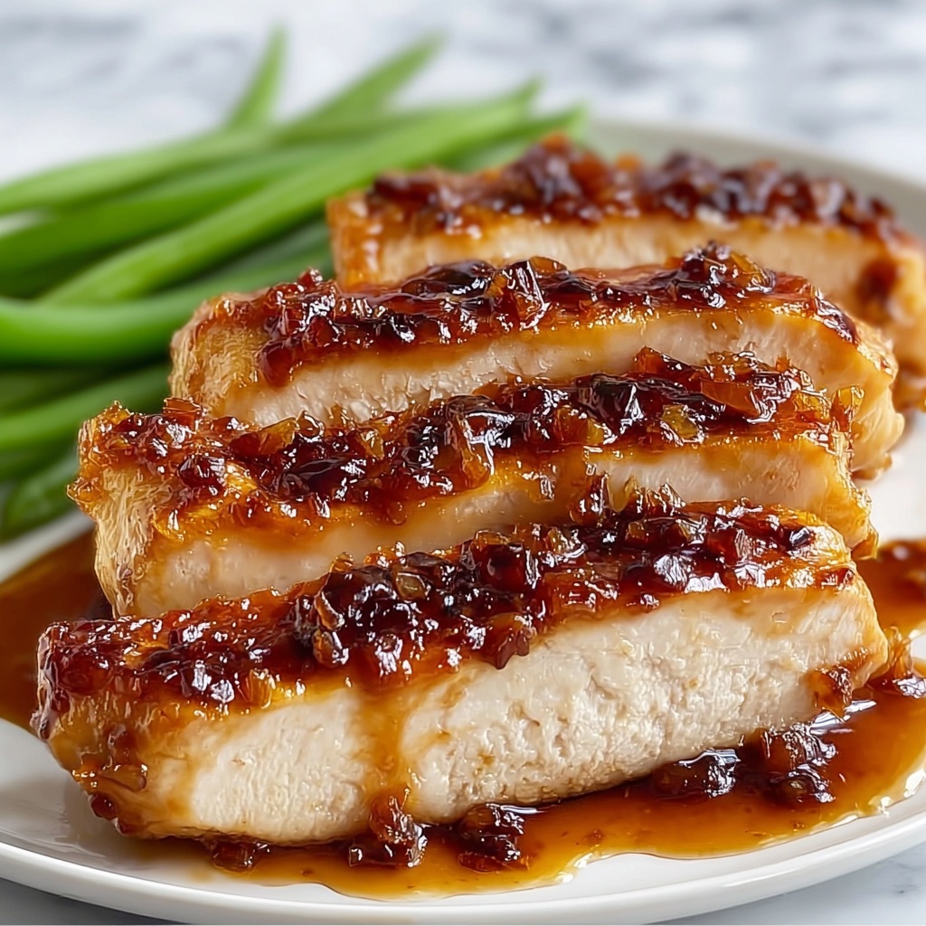 Honey Dijon Garlic Chicken Breasts Recipe - Recipe Image