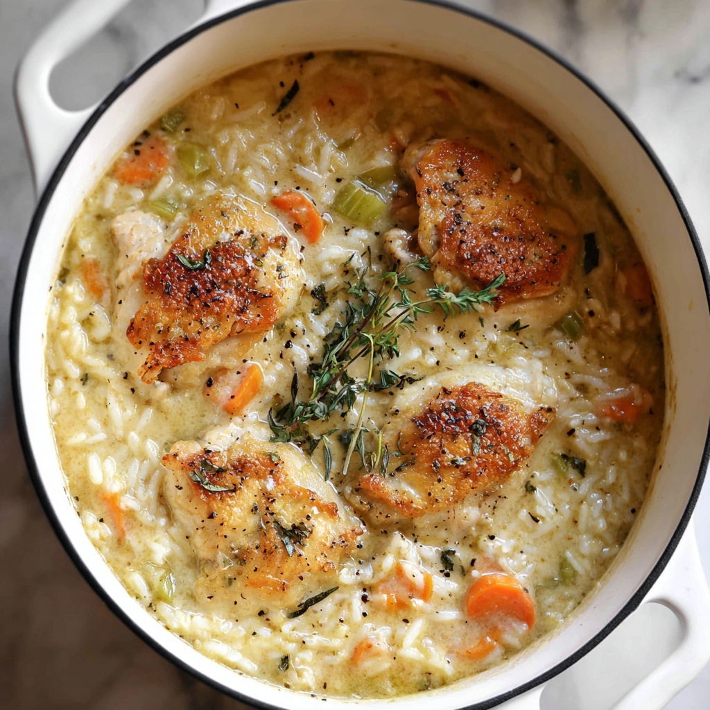 One-Pot Chicken and Rice for a Quick and Delicious Meal Recipe - Recipe Image