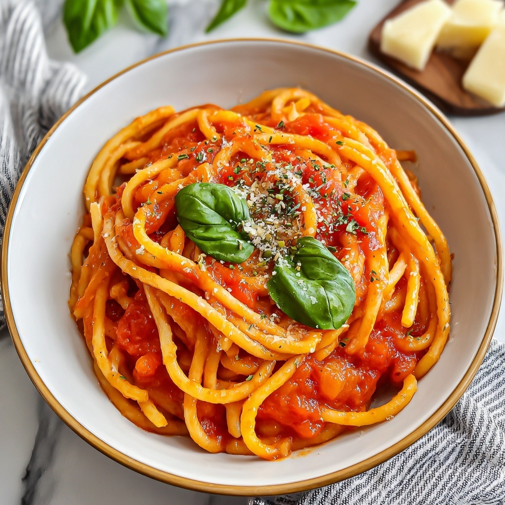 Pomodoro Sauce with San Marzano Tomatoes Recipe - Recipe Image