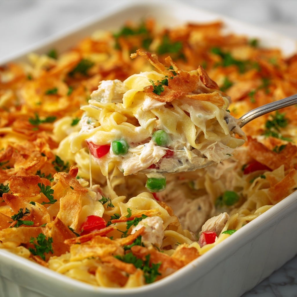 Pioneer Woman Chicken Noodle Casserole Recipe - Recipe Image