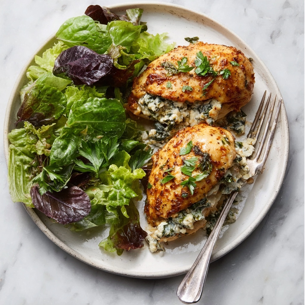 Spinach Stuffed Chicken Recipe - Recipe Image