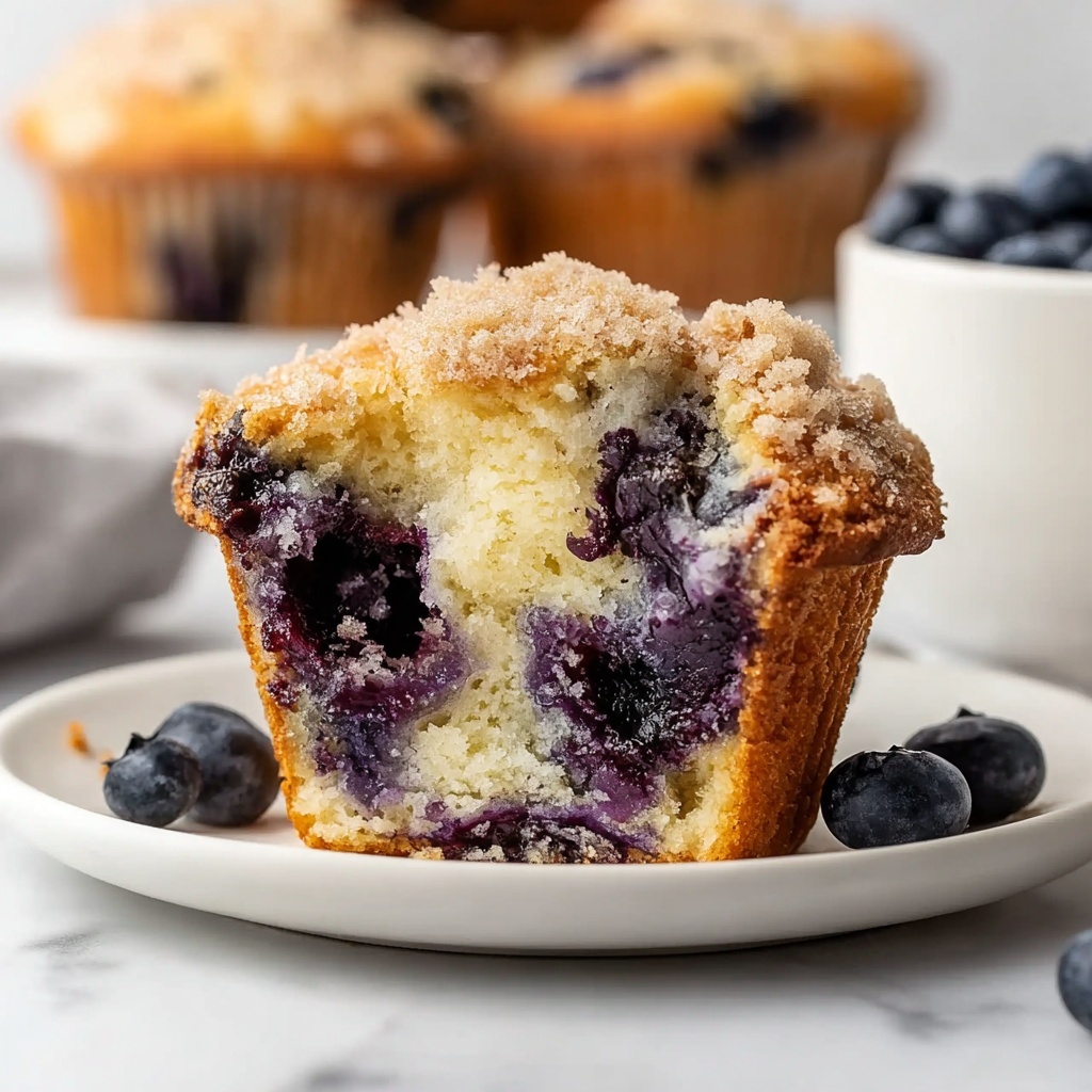 Blueberry Cream Cheese Muffins Recipe - Recipe Image