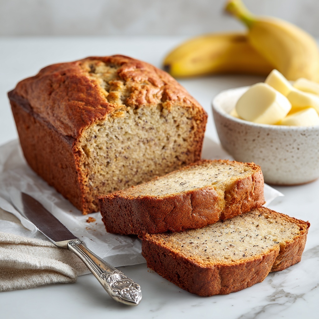 Easy Banana Bread Recipe - Recipe Image