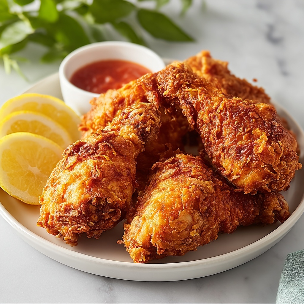 Pollo Campero-Style Air Fryer Fried Chicken Recipe - Recipe Image