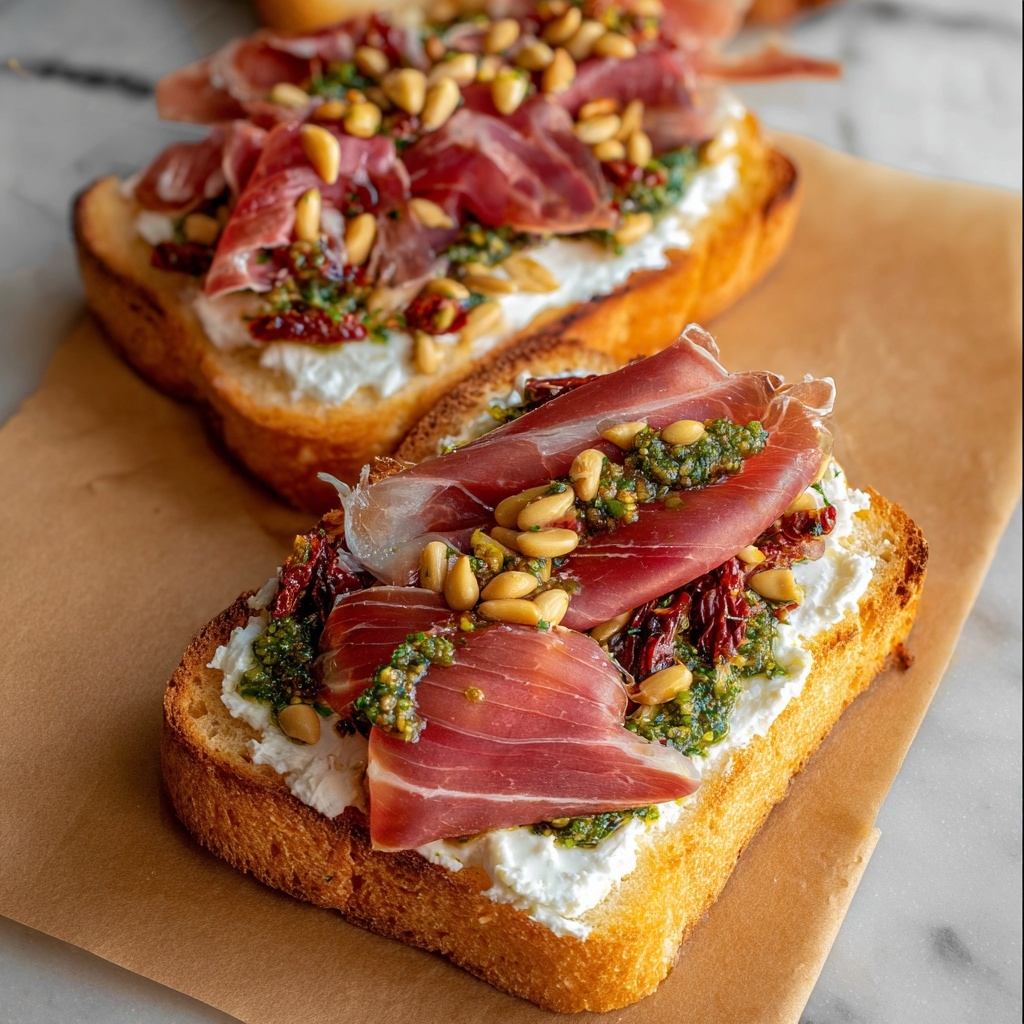 Coppa Focaccia Toast with Zhug Recipe - Recipe Image