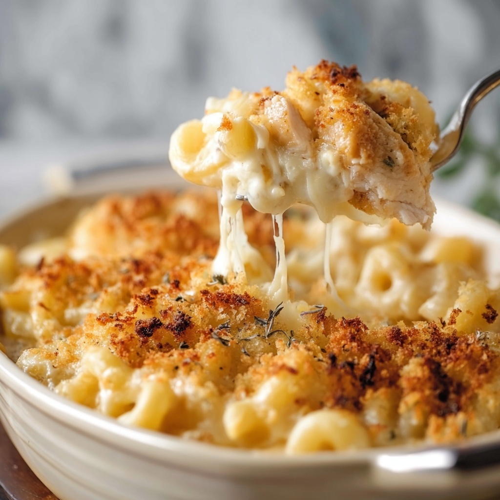 Chicken Parmesan Mac and Cheese Recipe - Recipe Image