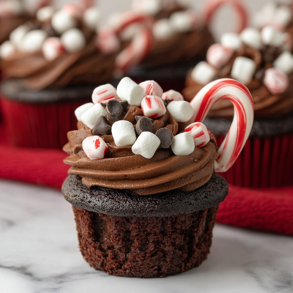 Hot Cocoa Cupcake Mugs Recipe - Recipe Image