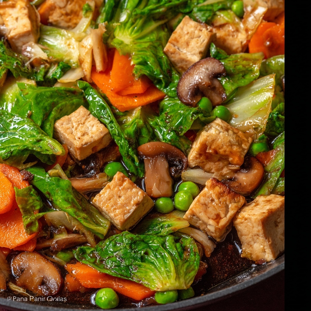 Tofu with Vegetables Recipe - Recipe Image