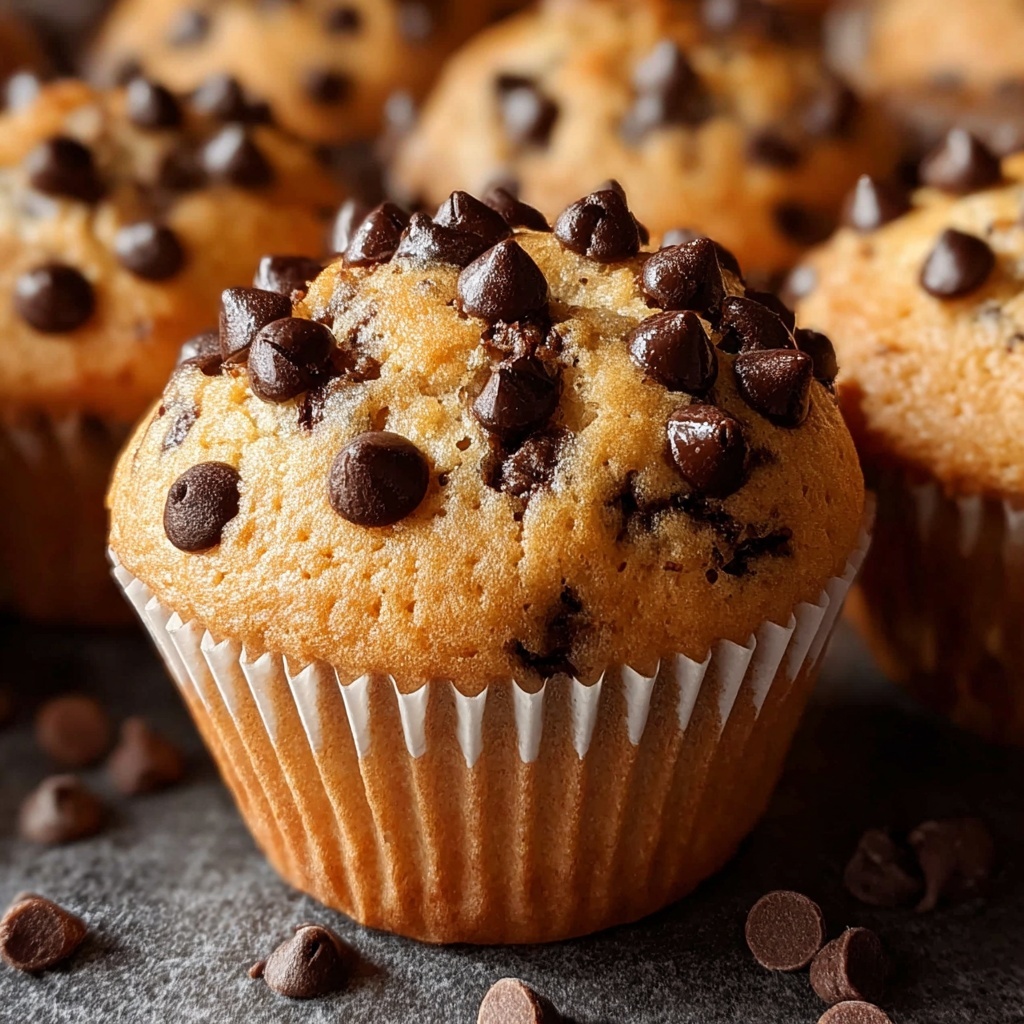 Chocolate Chip Peanut Butter Muffins That Wow Your Tastebuds! Recipe - Recipe Image