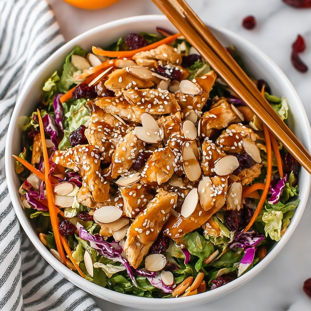 Asian Chicken Cranberry Salad Recipe - Recipe Image