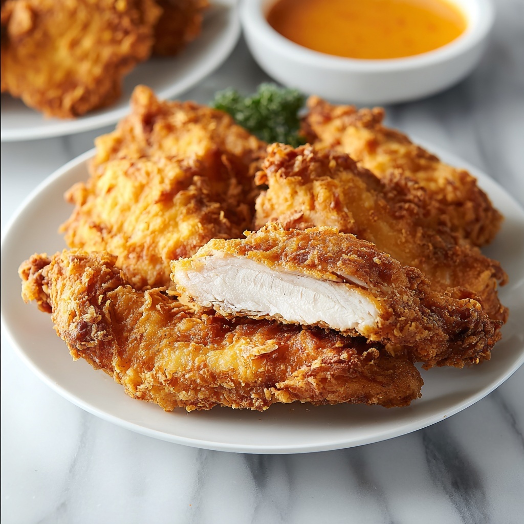 The Best Oven Fried Chicken Recipe - Recipe Image