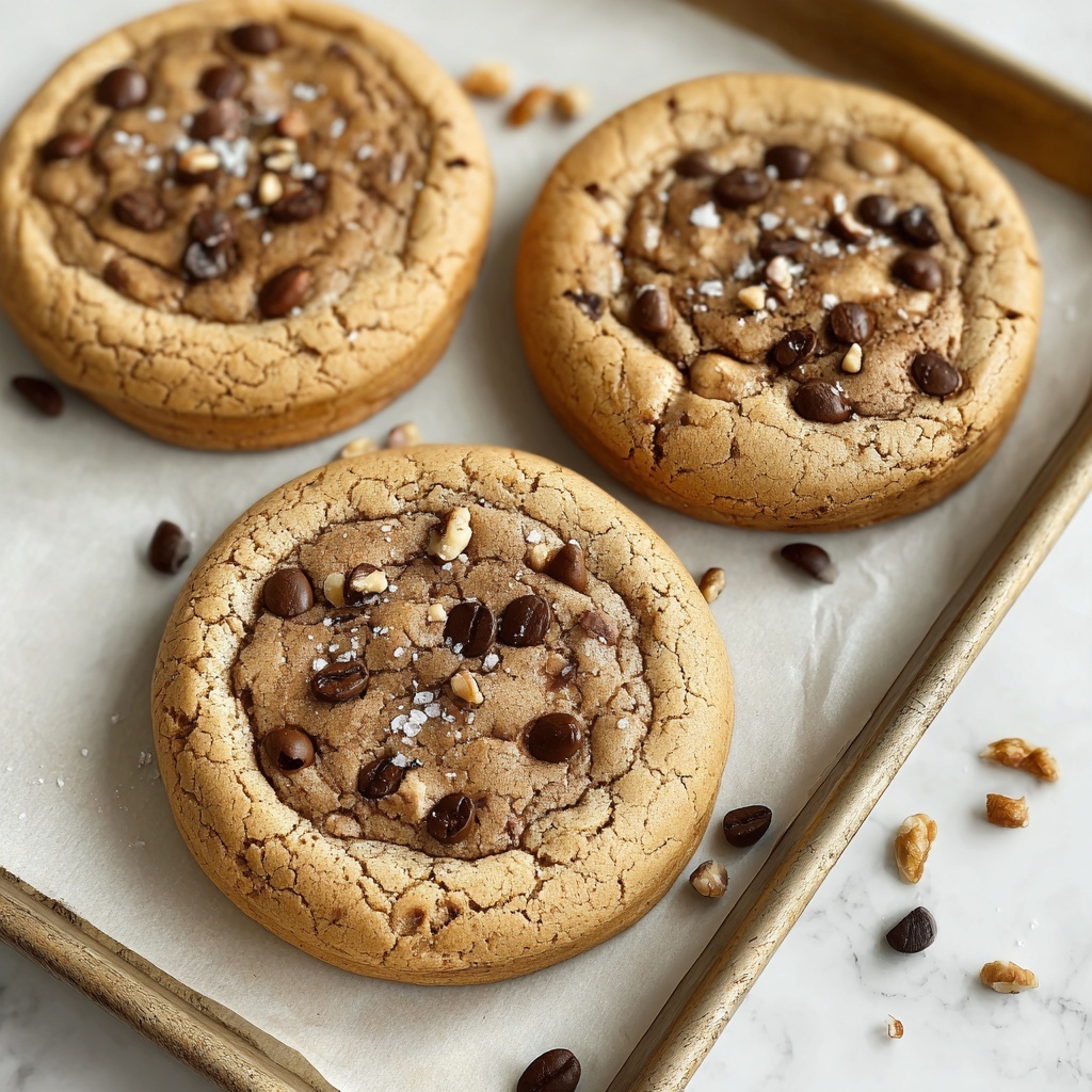 Brown Butter Coffee Toffee Cookies Recipe - Recipe Image