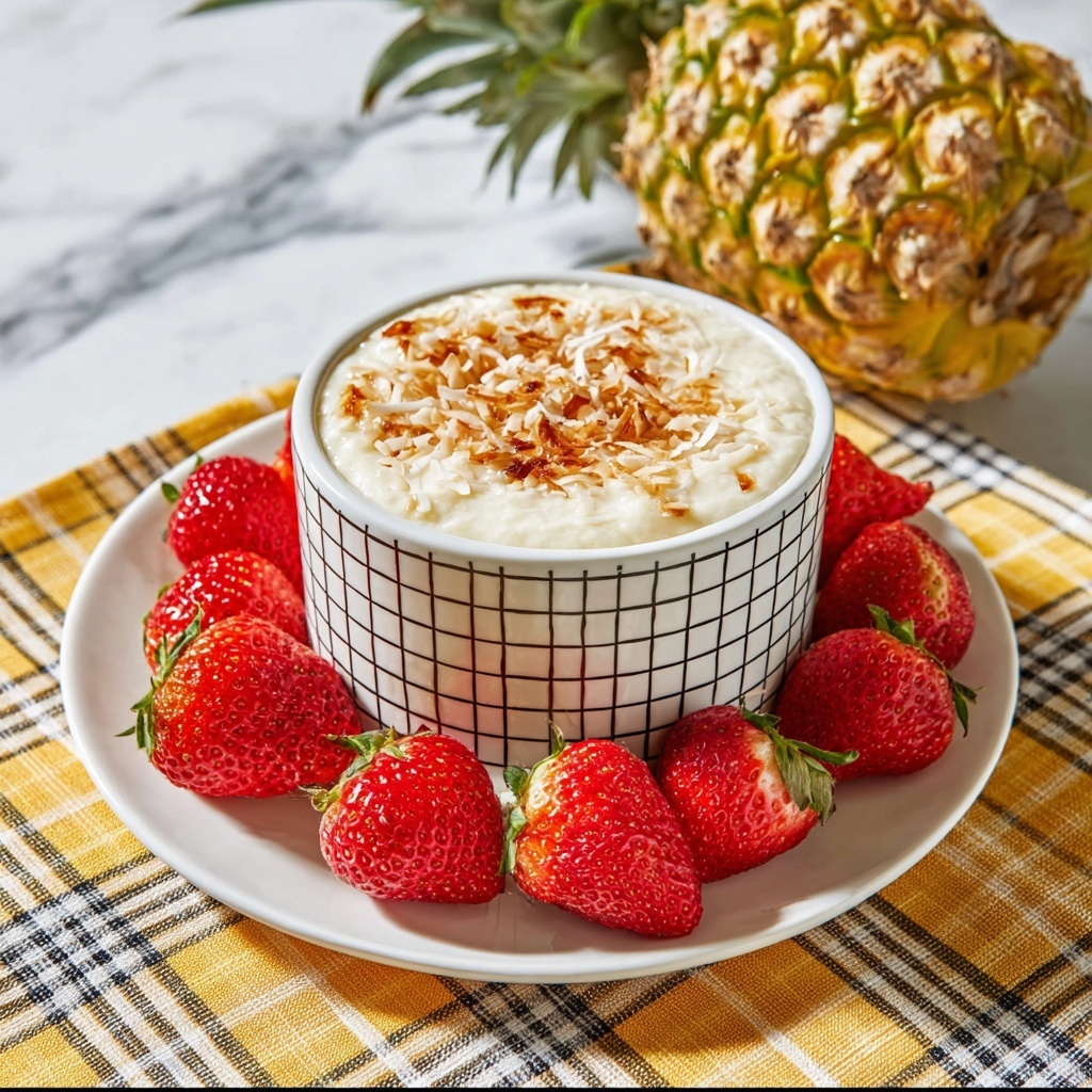 Pina Colada Fruit Dip Recipe - Recipe Image