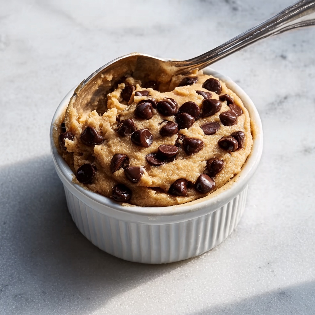 Greek Yogurt Cookie Dough (A Healthy Treat) Recipe - Recipe Image