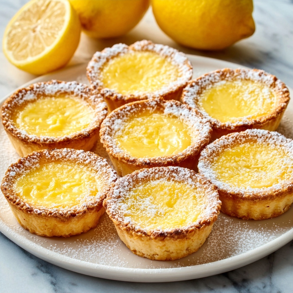 Baby Lemon Impossible Pies Recipe - Recipe Image
