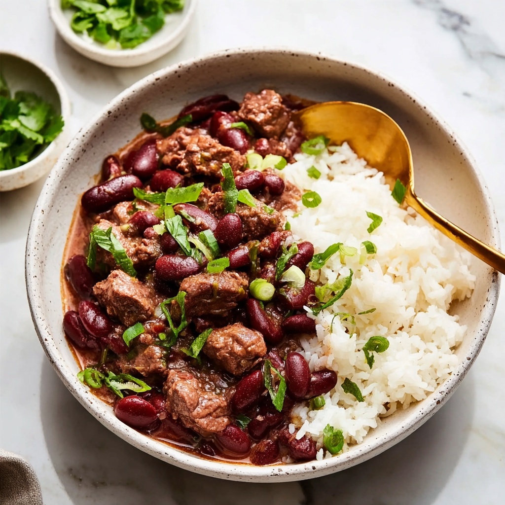 Louisiana Red Beans and Rice Recipe - Recipe Image