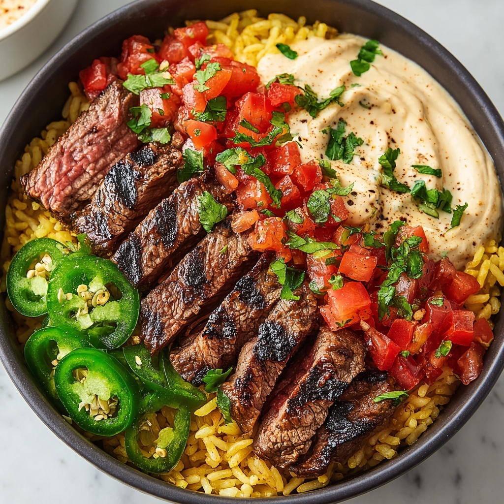 Steak and Queso Rice Recipe - Recipe Image