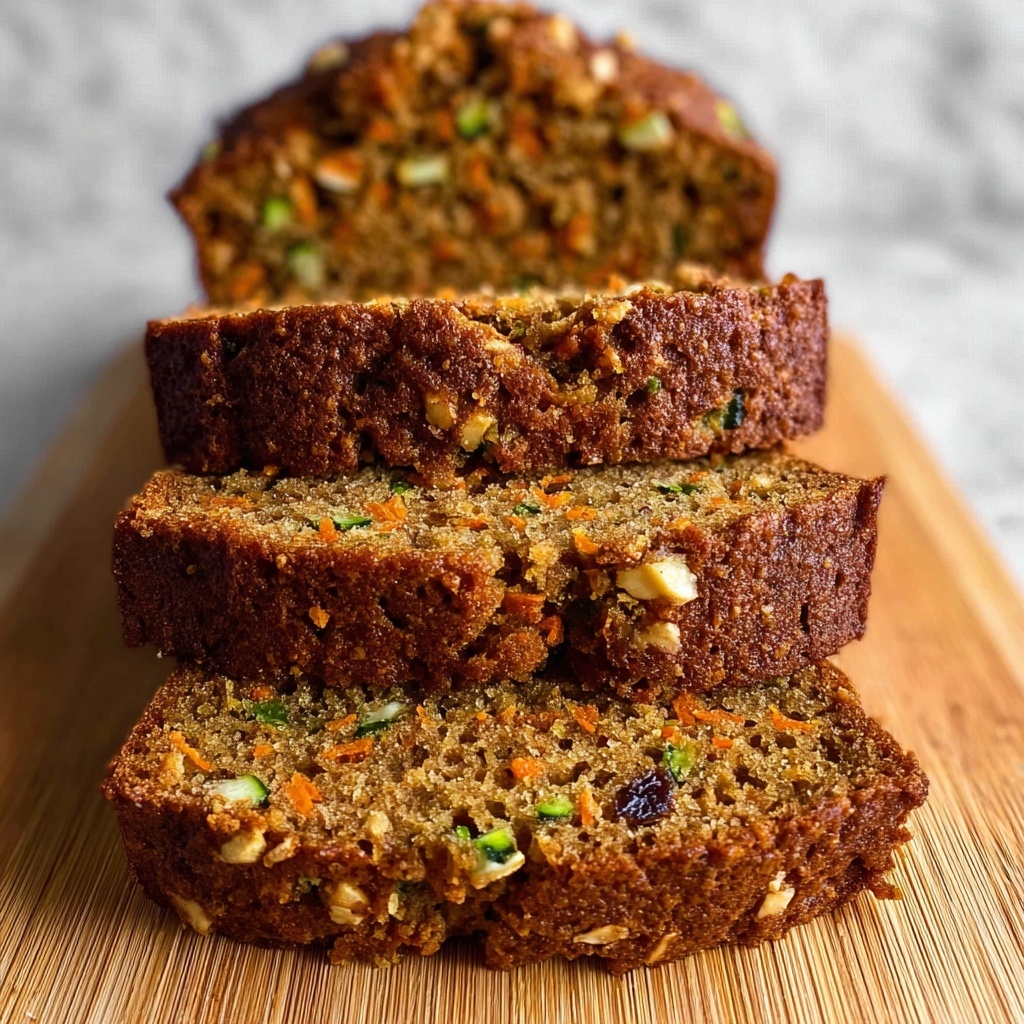 Spiced Zucchini Carrot Bread Recipe - Recipe Image