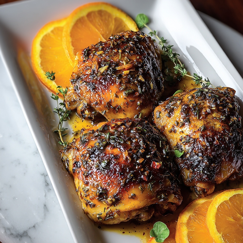 Roasted Orange Chicken Recipe - Recipe Image