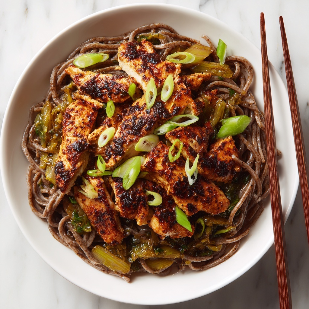 Garlic Chicken Lo Mein Recipe - Recipe Image