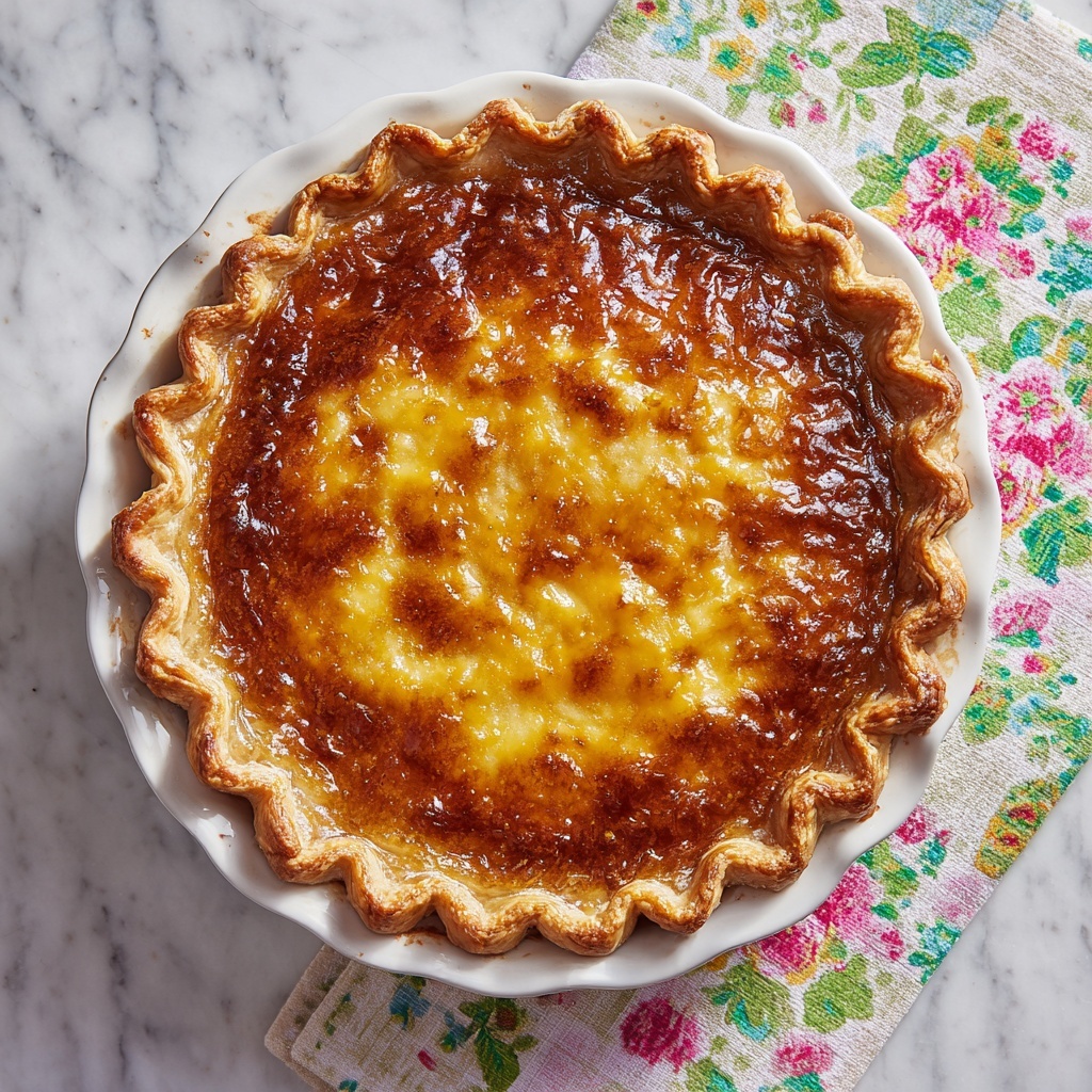 Water Pie Recipe - Recipe Image