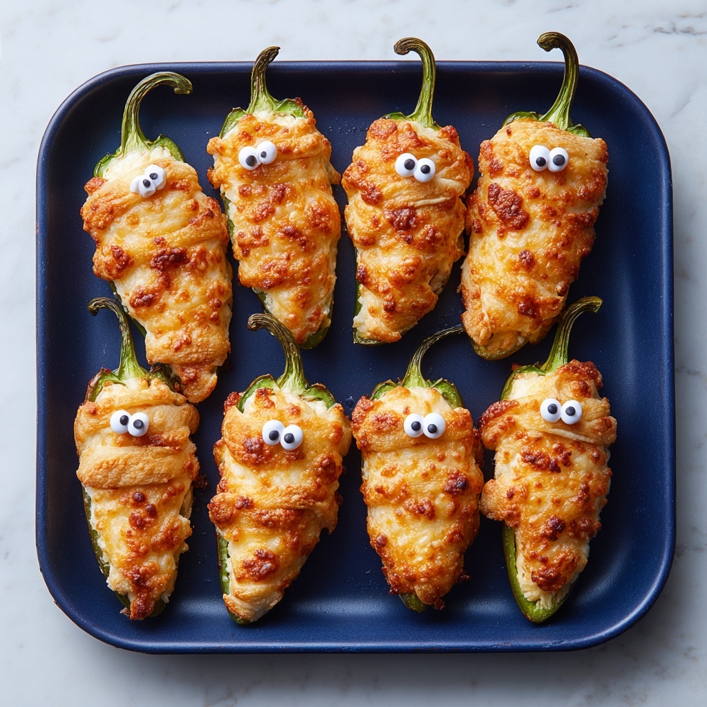 Jalapeño Popper Mummies Recipe - Recipe Image