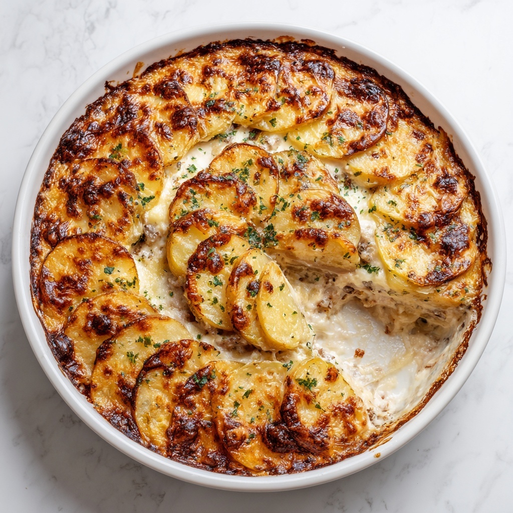 Cheesy Scalloped Potatoes Recipe - Recipe Image
