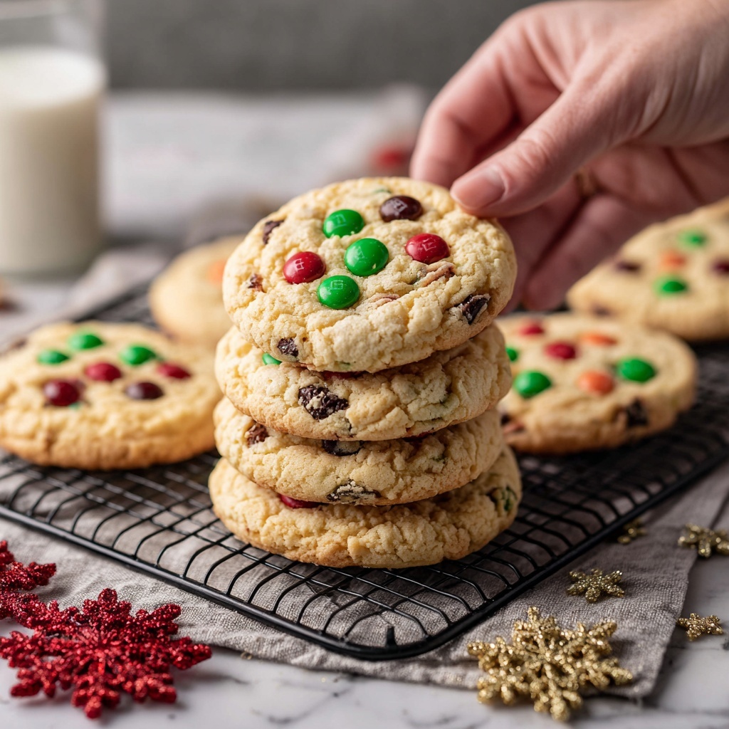 Classic Christmas Chocolate Chip Cookies Recipe - Recipe Image