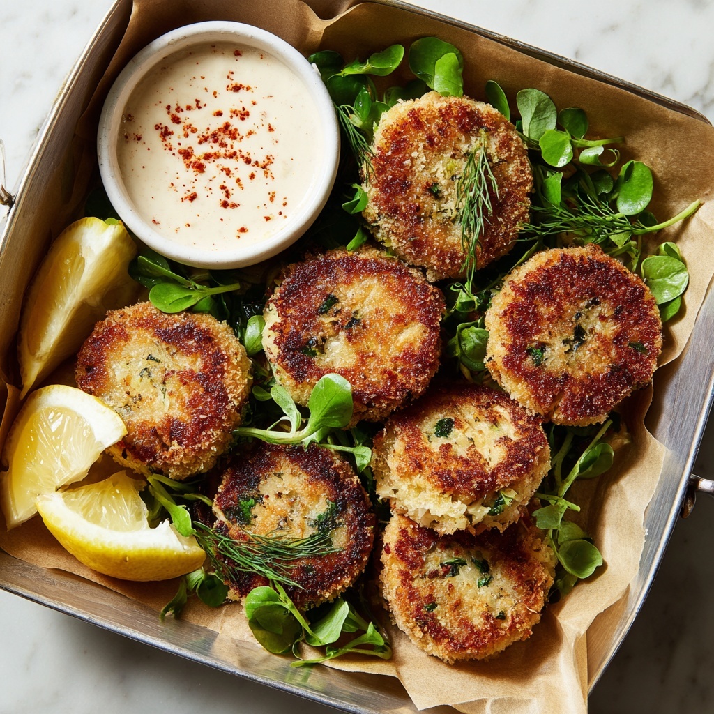 Pan-Fried Cod Crab Cakes Recipe - Recipe Image