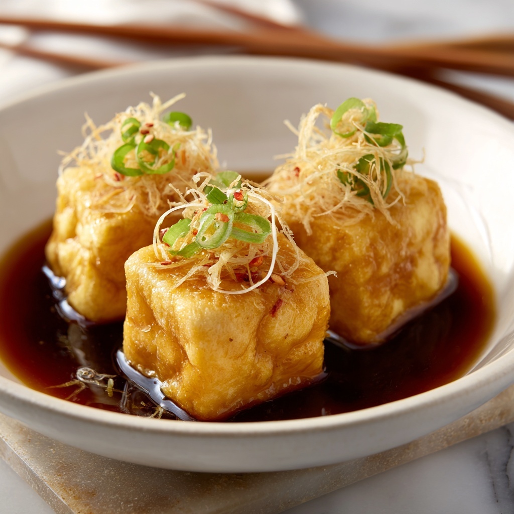 Air Fryer Agedashi Tofu Recipe - Recipe Image