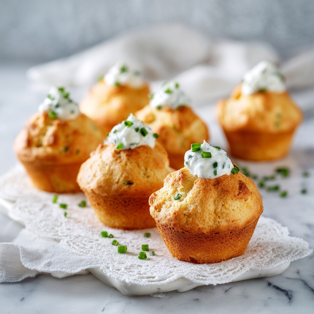 Garlic Chive Mashed Potato Puffins Recipe - Recipe Image
