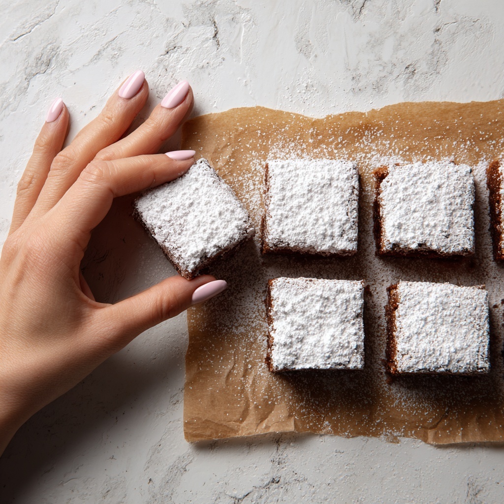 No-Bake Chocolate Coconut Slice Recipe - Recipe Image