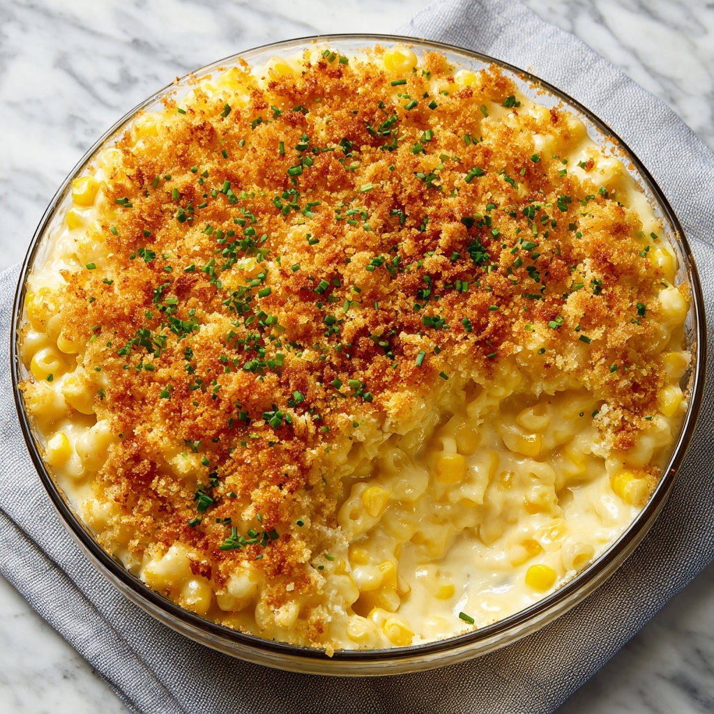 Cheddar Sweet Corn Pie Recipe - Recipe Image