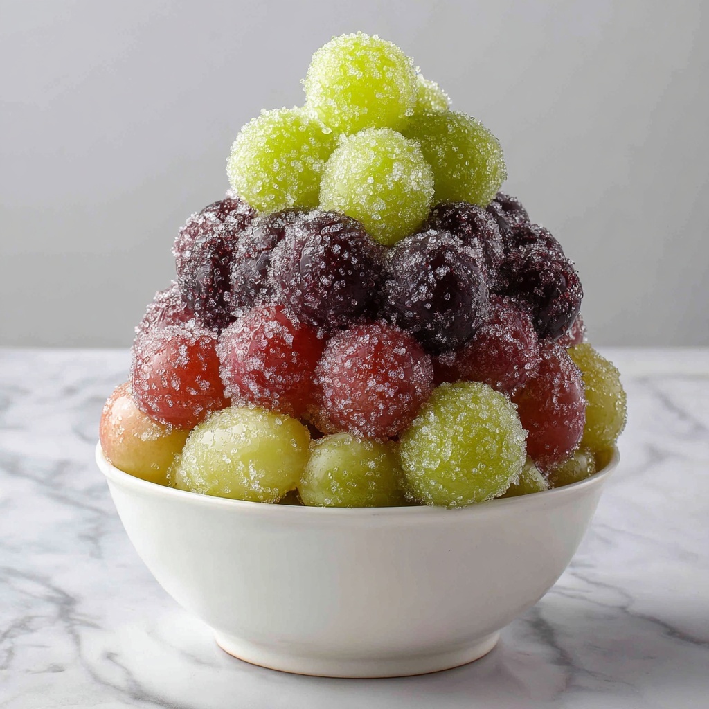 Candy Coated Grapes Recipe - Recipe Image