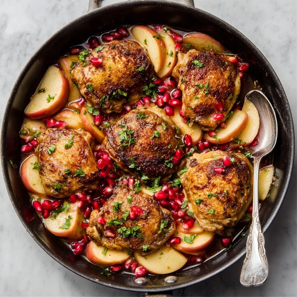 Apple Cranberry Roasted Chicken Recipe - Recipe Image