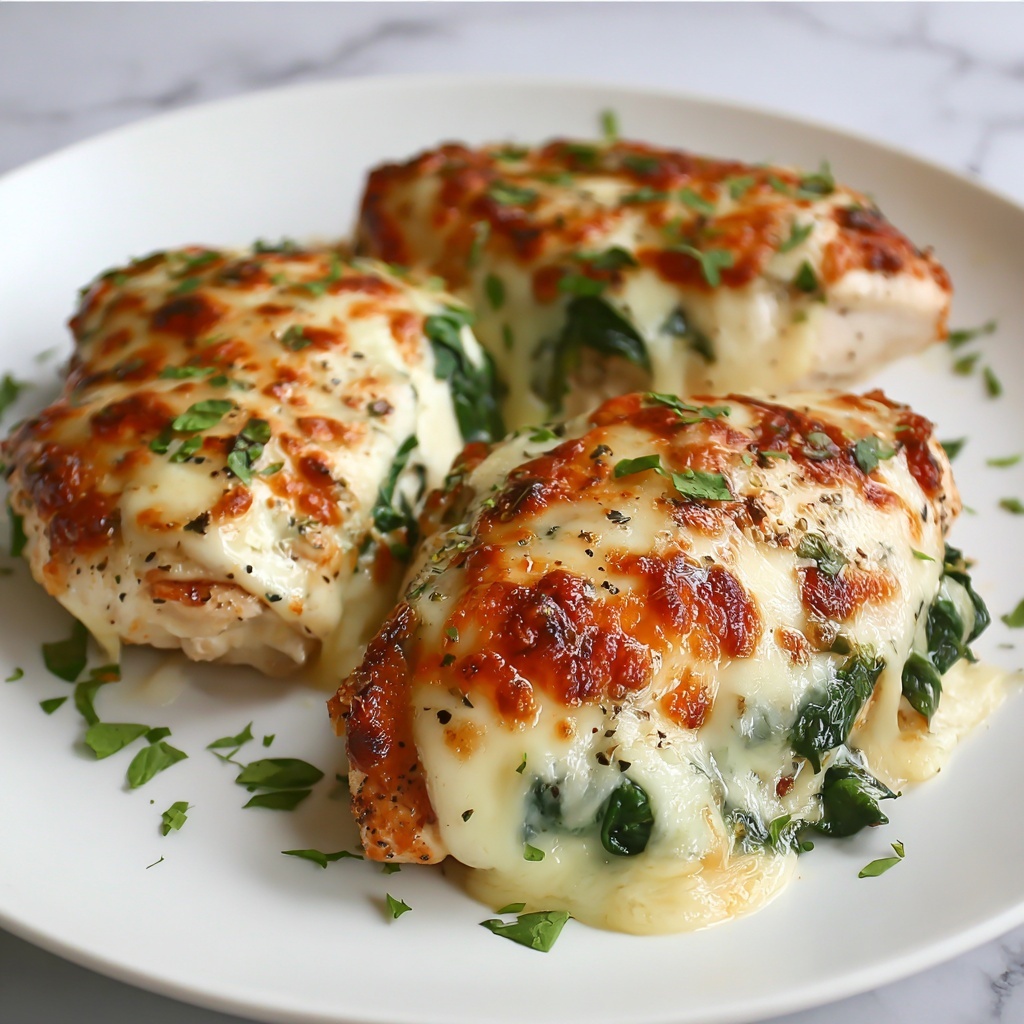 Creamy Chicken and Spinach Casserole Recipe - Recipe Image