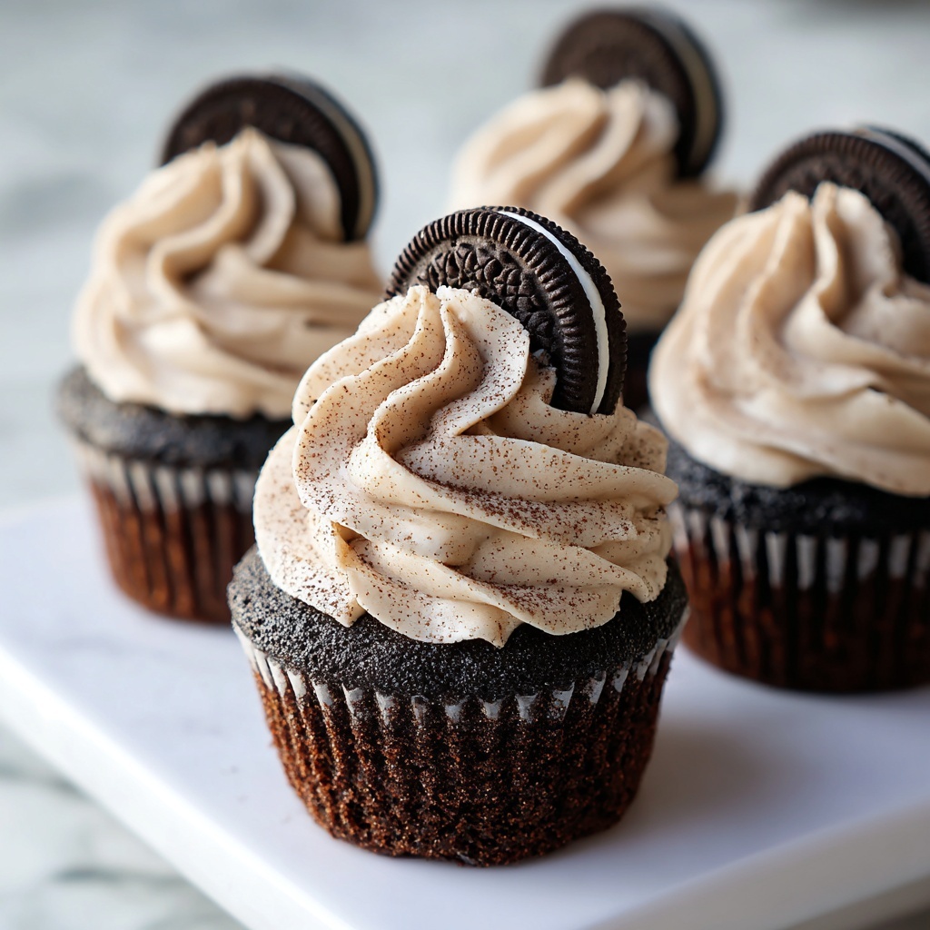 Cookies and Cream Cupcakes Recipe - Recipe Image