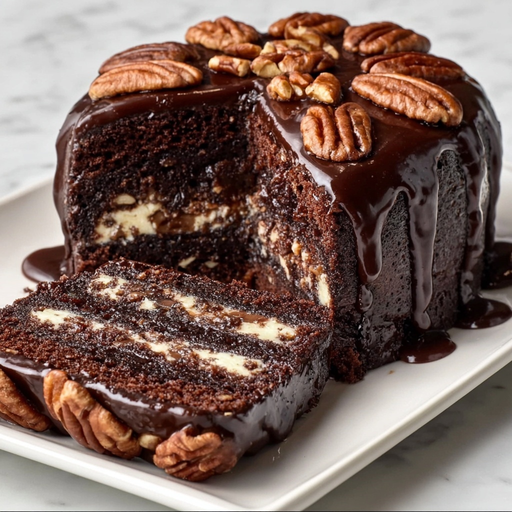Chocolate Pecan Dream Cake Recipe - Recipe Image