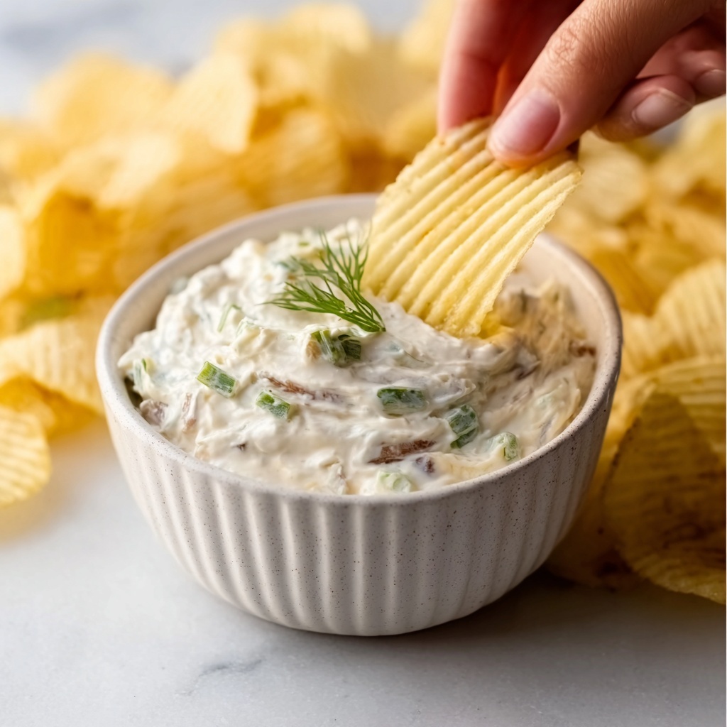 Homemade French Onion Dip Recipe - Recipe Image