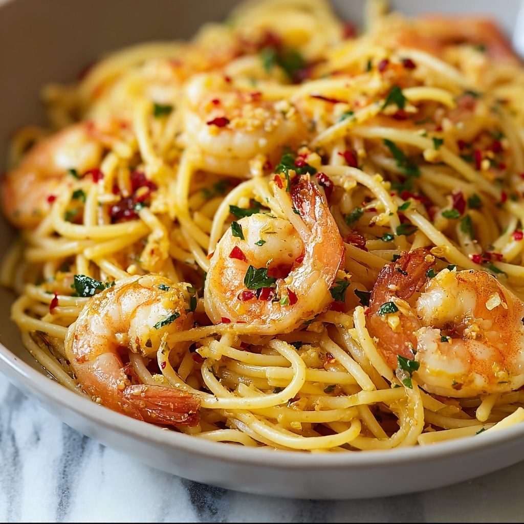 Jamaican Shrimp Pasta Recipe - Recipe Image
