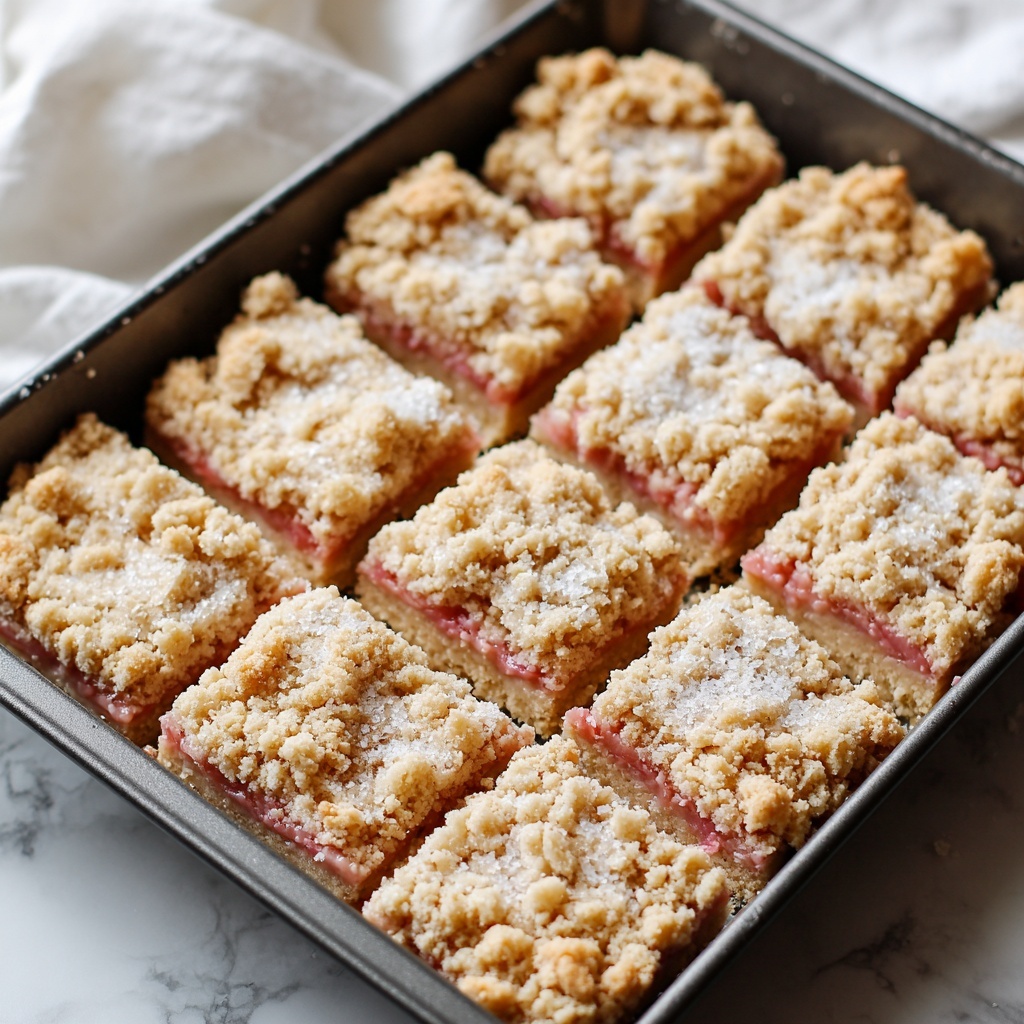 Coconut Rhubarb Breakfast Cake Recipe - Recipe Image
