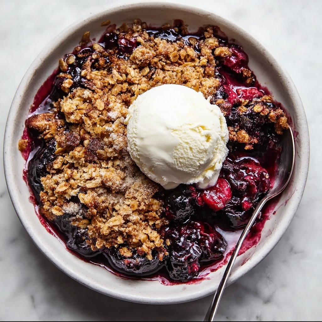 Mixed Berry Crisp Recipe - Recipe Image