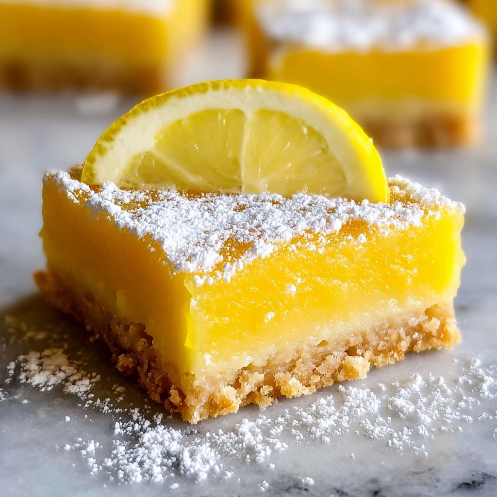 Classic Lemon Bars Recipe - Recipe Image
