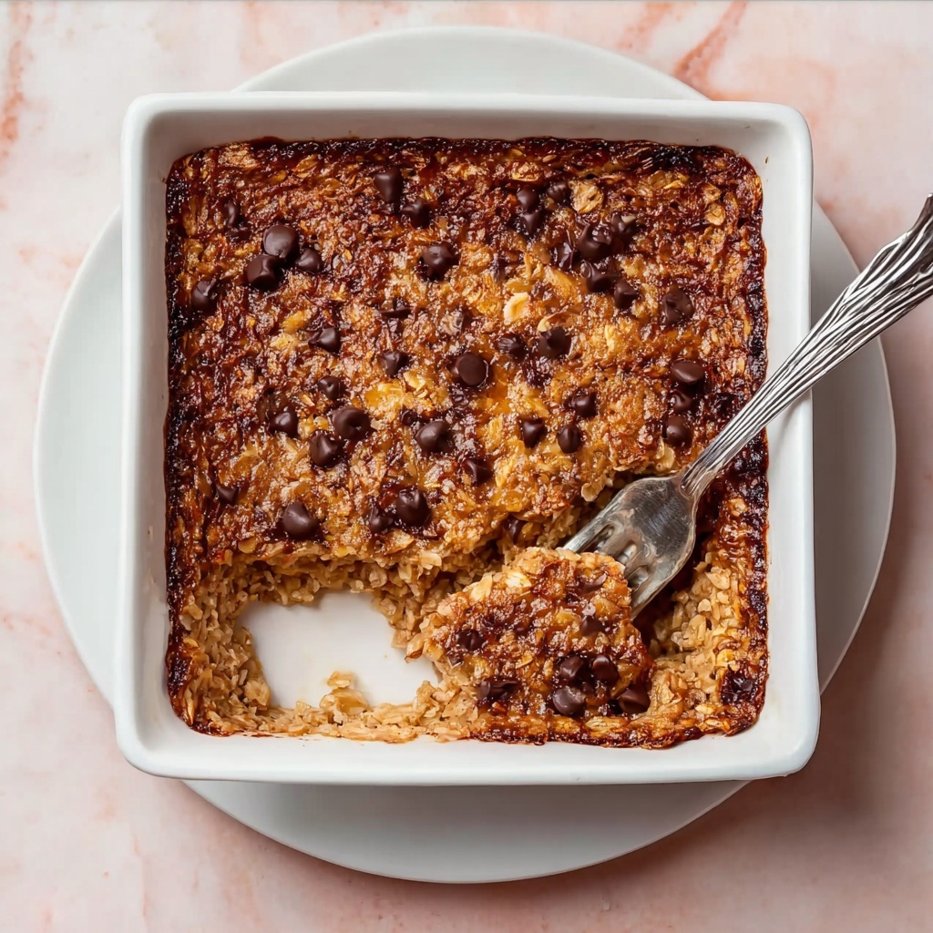 Cinnamon Roll Protein Baked Oats Without Protein Powder Recipe - Recipe Image