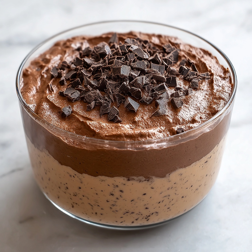 Chocolate or Vanilla Protein Pudding Recipe - Recipe Image