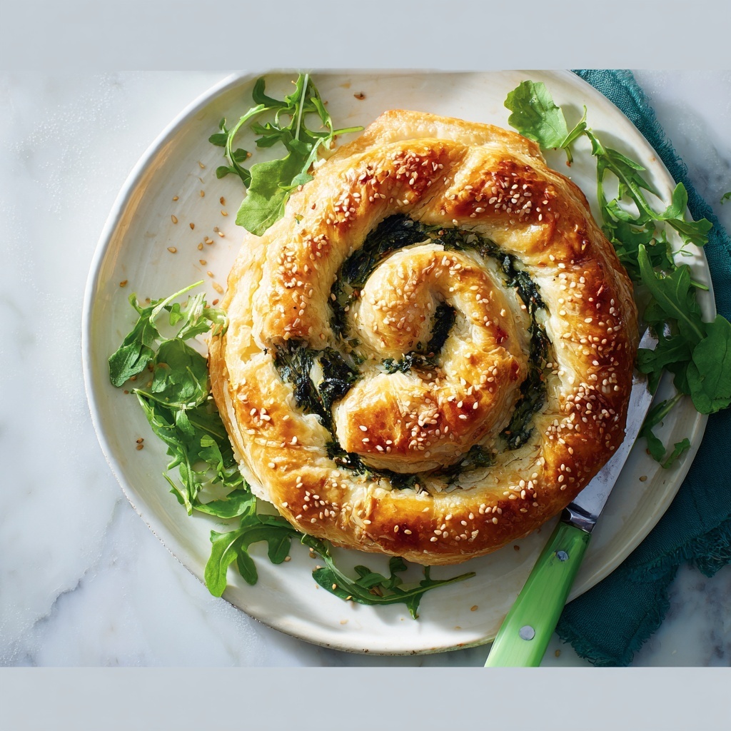 Zucchini and Spinach Pie Recipe - Recipe Image