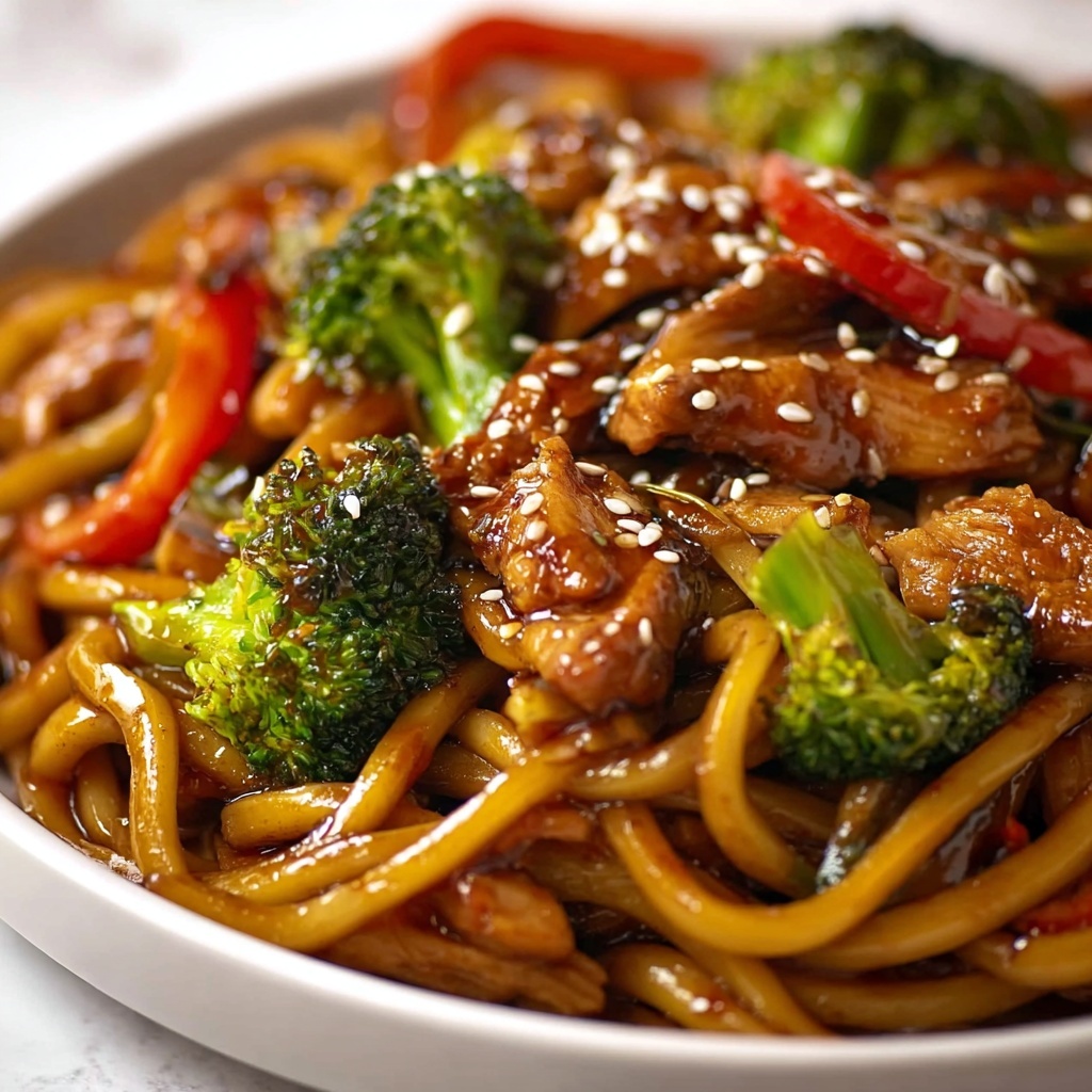 Chicken Teriyaki Noodles Recipe - Recipe Image