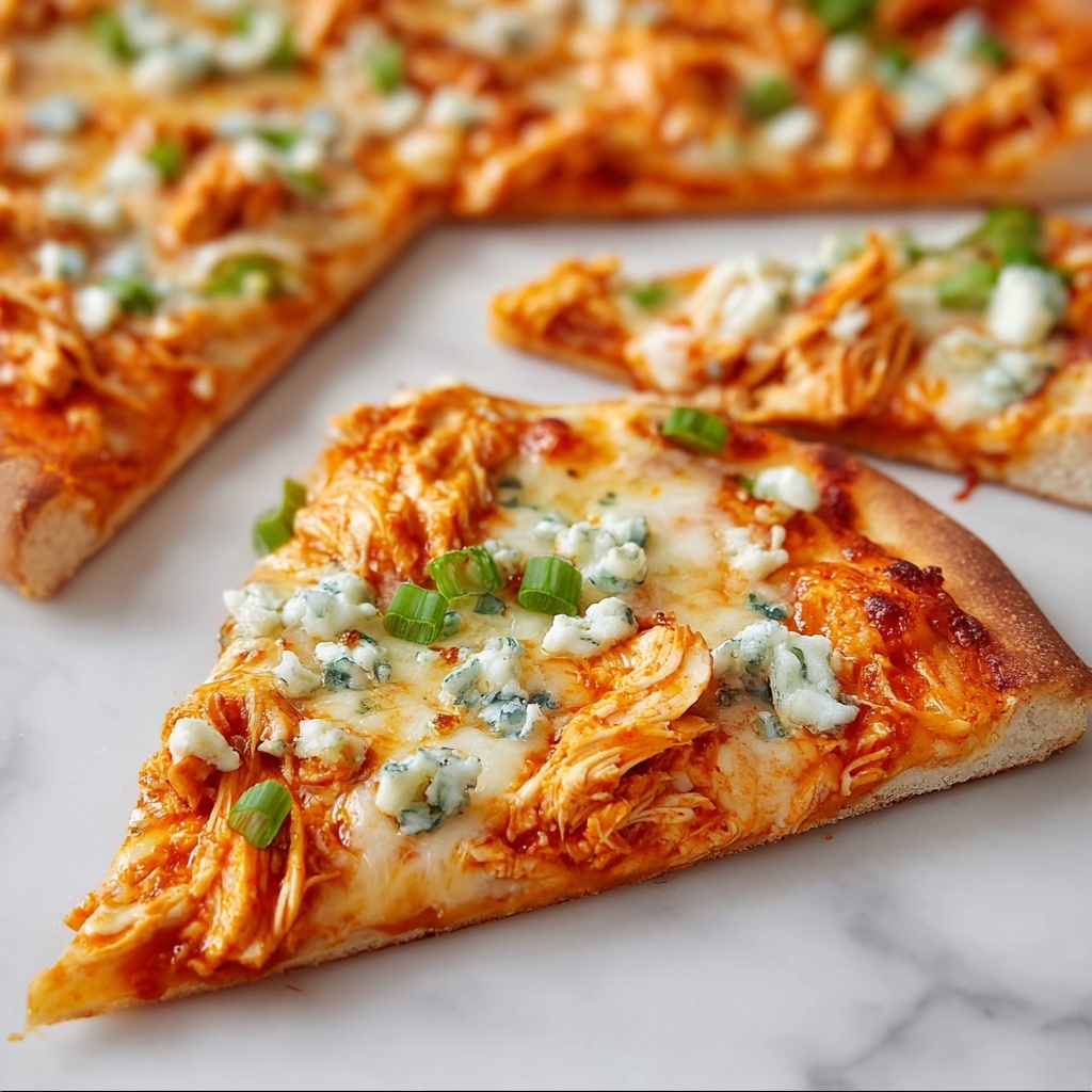Buffalo Chicken Pizza Recipe - Recipe Image