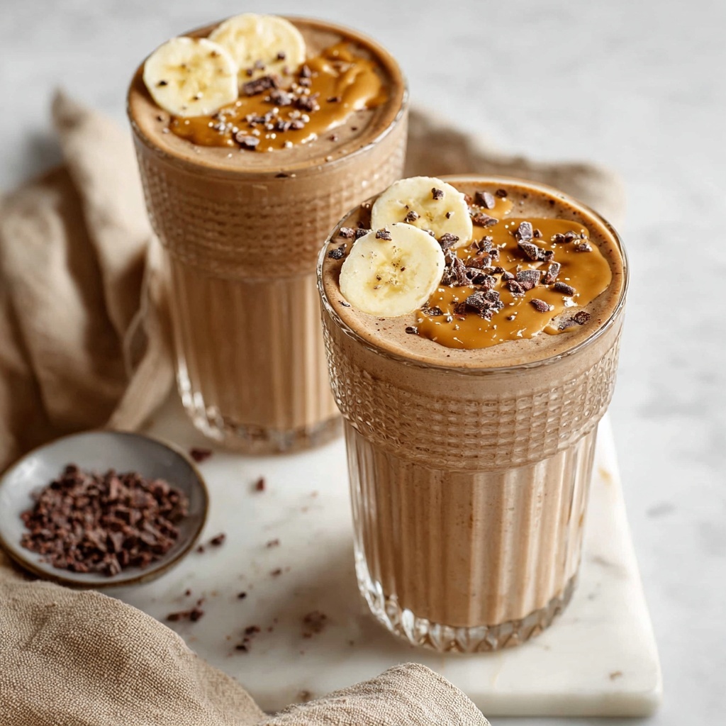 Banana Chocolate Smoothie Recipe - Recipe Image